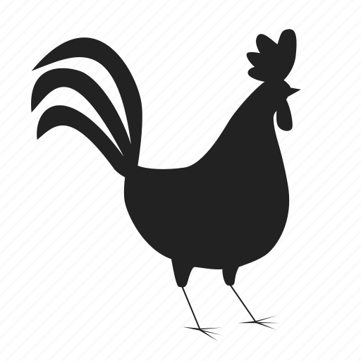 Bird, chick, cock, rooster icon - Download on Iconfinder
