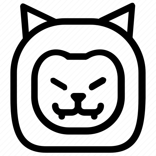 Animal, feline, lion icon - Download on Iconfinder