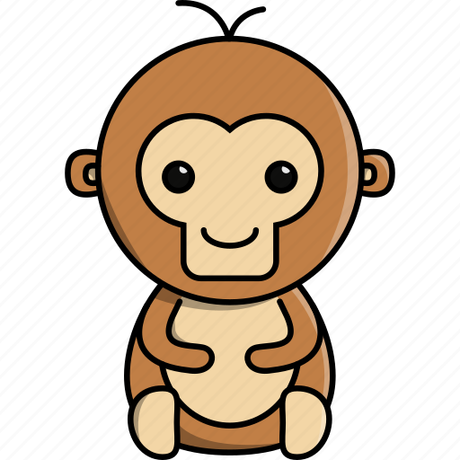 Africa, animal, cute, monkey, nature, zoo icon - Download on Iconfinder