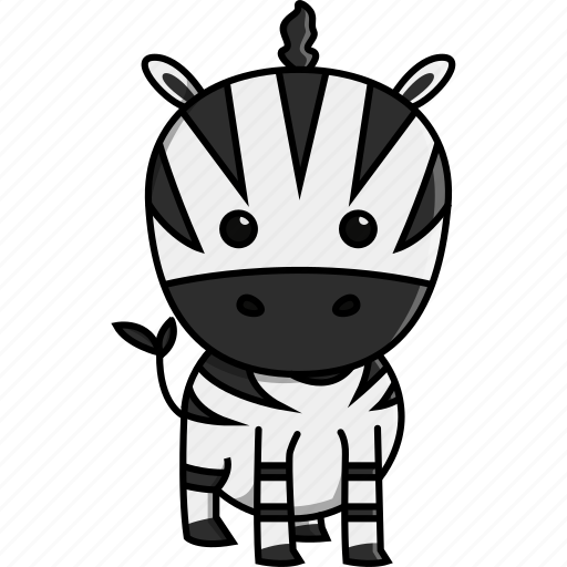 Africa, animal, cute, jungle, nature, zebra, zoo icon - Download on Iconfinder