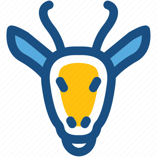 Animal, antelope, goat, goat head, mammal icon - Download on Iconfinder