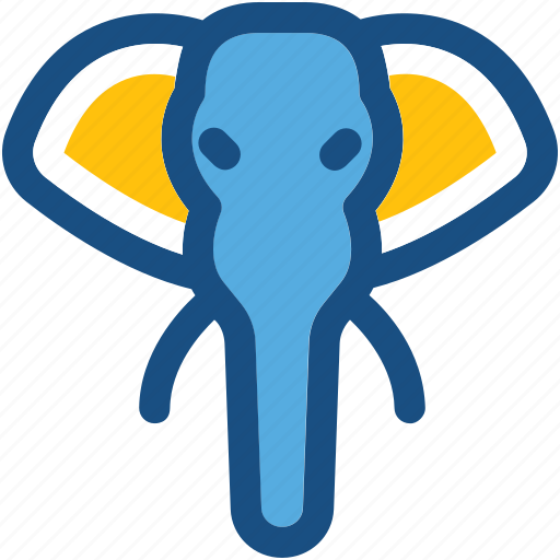 Animal, elephant, mammal, pachyderm, zoo icon - Download on Iconfinder