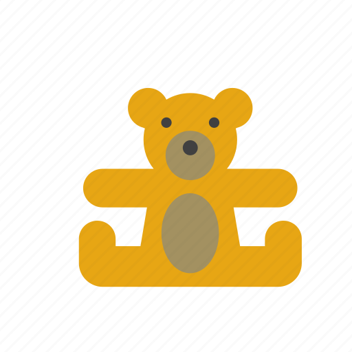 Animal, bear, cuddly, stuffed, teddy, teddybear, toy icon - Download on Iconfinder