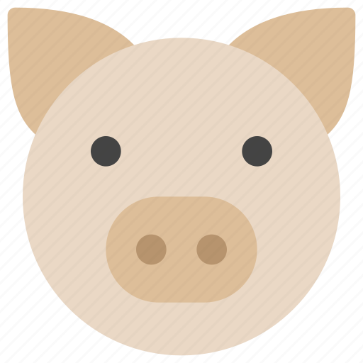 Animals, face, farm, nature, pig, piggy, pork icon - Download on Iconfinder