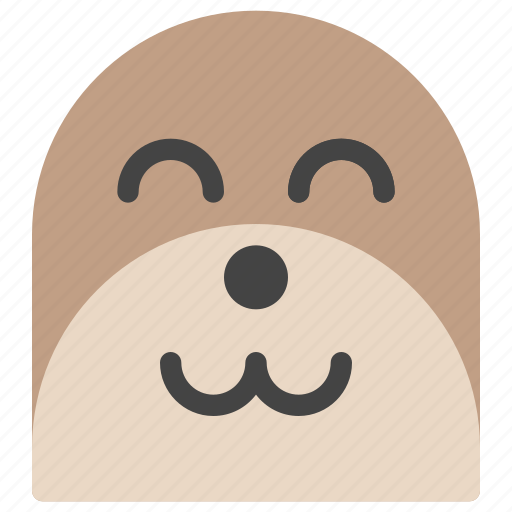 Animals, emoticons, indolence, laziness, nature, sloth, smiley icon - Download on Iconfinder