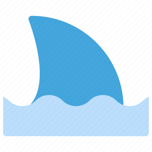 Animals, danger, nature, sea, shark, wave icon - Download on Iconfinder