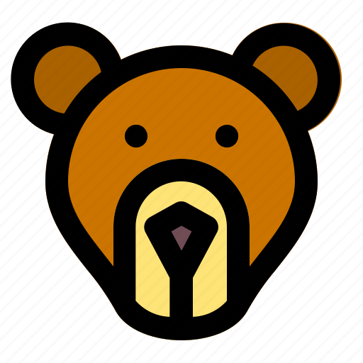 Animal, animals, bear, jungle, nature, zoo icon - Download on Iconfinder