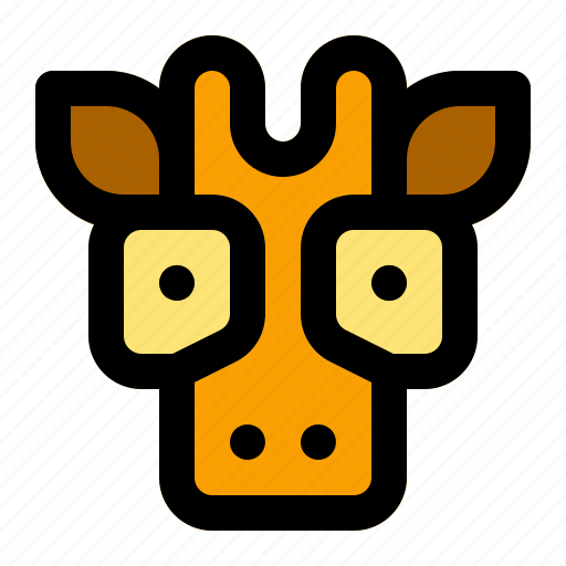 Animal, animals, giraffe, jungle, nature, zoo icon - Download on Iconfinder