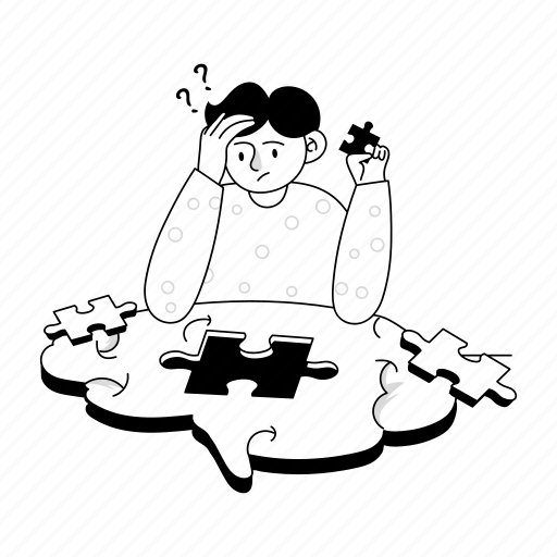 Alzheimer, mental issues, brain loss, memory problem, fading memory icon - Download on Iconfinder