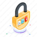 password lock, digital lock, password security, password protection, padlock