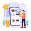nft market, blockchain technology, nft apps, nft data, fintech