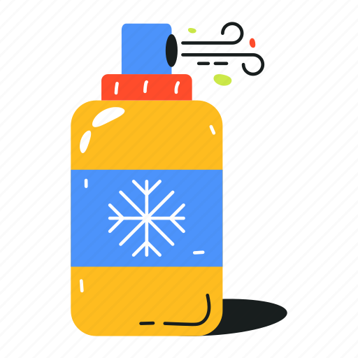Birthday spray, snow spray, spray bottle, party spray, celebration spray icon - Download on Iconfinder