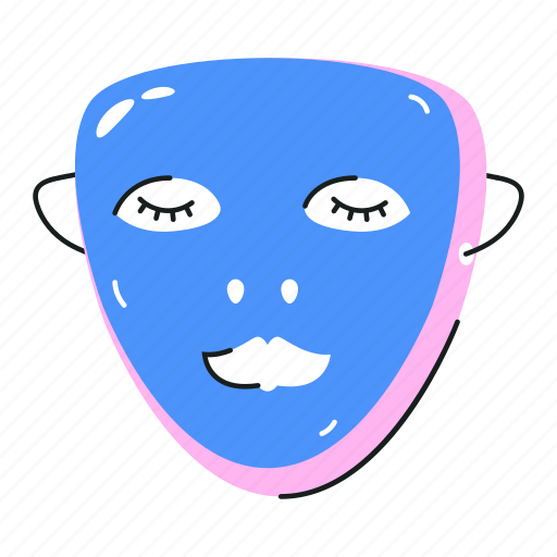 Acting mask, comedy mask, theater mask, drama mask, party mask icon - Download on Iconfinder