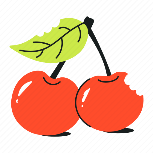 Prunus avium, cherries, fruit, healthy food, organic diet icon - Download on Iconfinder