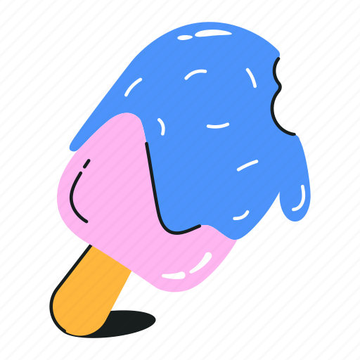 Ice popsicle, ice cream, ice lolly, frozen food, frozen dessert icon - Download on Iconfinder
