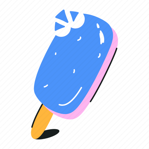 Ice cream, frozen dessert, ice popsicle, frozen food, frozen lolly icon - Download on Iconfinder