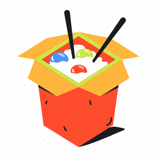 Food box, takeaway food, chinese takeaway, chinese food icon - Download on Iconfinder