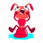 ant cartoon, ant stickers, cute ants, ant teamwork, food preservation 