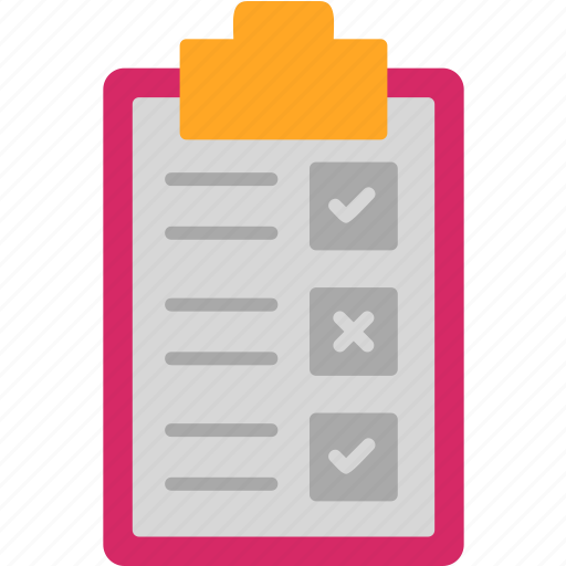 Checklist, checkmark, document, list, paper, todo, tasks icon - Download on Iconfinder