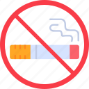 no, smoking, cigarette, forbidden, health, prohibited, restriction, icon