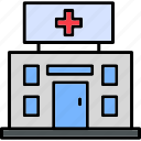 clinic, healthcare, hospital, medical, icon