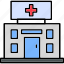 clinic, healthcare, hospital, medical, icon 