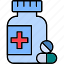 medication, capsule, drug, health, medical, medicine, pharmacy, treatment, icon