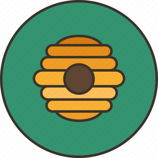 Badge, beehive, symbol, nest, figure icon - Download on Iconfinder