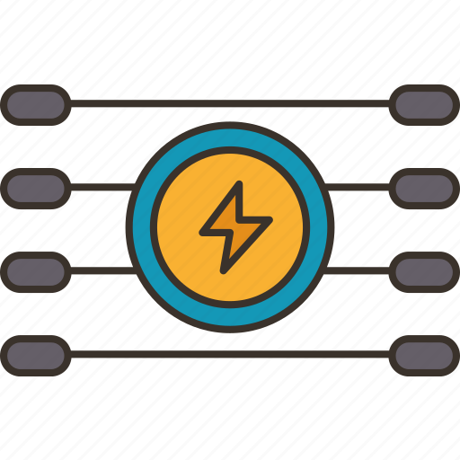 Electric, fence, dangerous, warning, defense icon - Download on Iconfinder