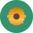 badge, beehive, symbol, nest, figure