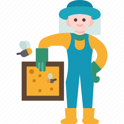 Beekeeper, professional, apiculturist, honey, farm icon - Download on Iconfinder