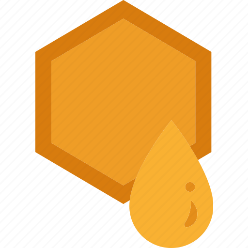 Honey, hexagon, compound, liquid, hive icon - Download on Iconfinder