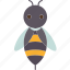 bee, insect, sting, invertebrate, animal 