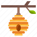 beehive, farm, bees, farming, and, gardening, animals
