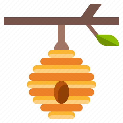 Beehive, farm, bees, farming, and, gardening, animals icon - Download on Iconfinder