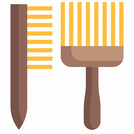 Brush, bee, apiary, farming, and, gardening, construction icon - Download on Iconfinder