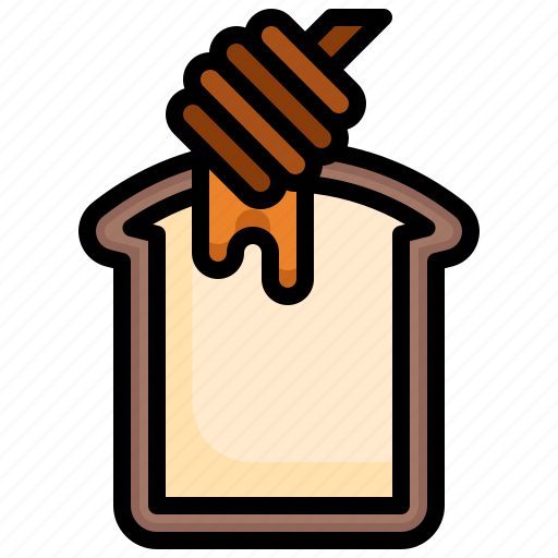 Toast, food, and, restaurant, soft, drink, bread icon - Download on Iconfinder