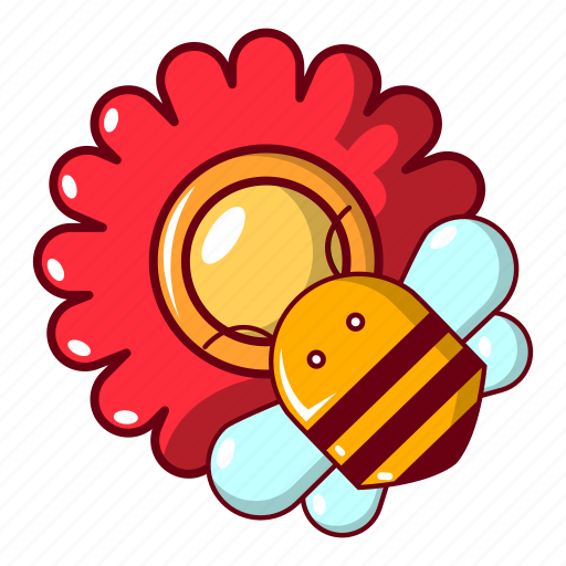Barrel, bee, beehive, blog, cartoon, flower, honey icon - Download on Iconfinder