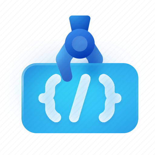 Auto, code, manipulator hand, develope, coding, programming icon - Download on Iconfinder