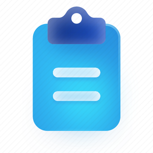 Clipboard, list, note, data, anamnesis, record icon - Download on Iconfinder
