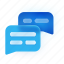 messages, chat, conversation, talk, support