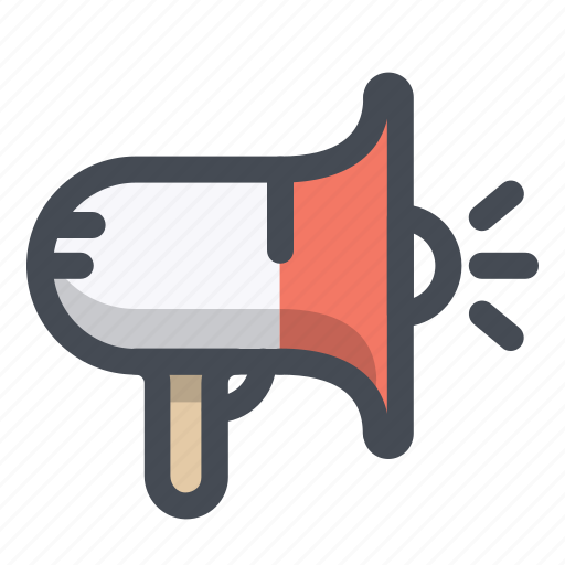 Seo, advertising, announcement, marketing, megaphone, promotion, speaker icon - Download on Iconfinder