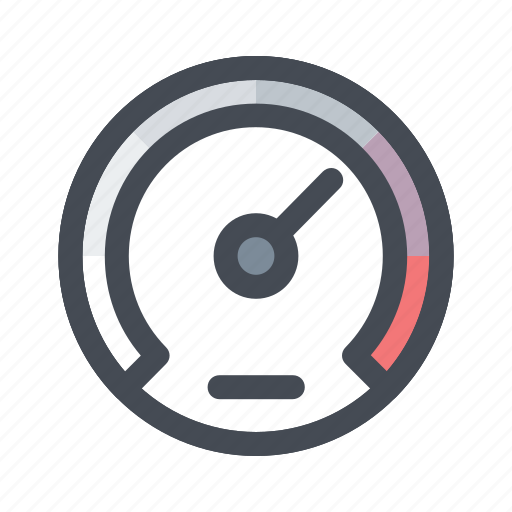 Car, gauge, indicator, odometer, speed, speedometer, tool icon - Download on Iconfinder