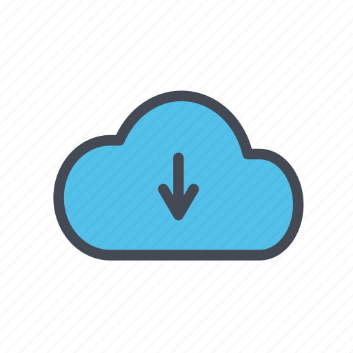 Cloud, download, cloud storage icon - Download on Iconfinder