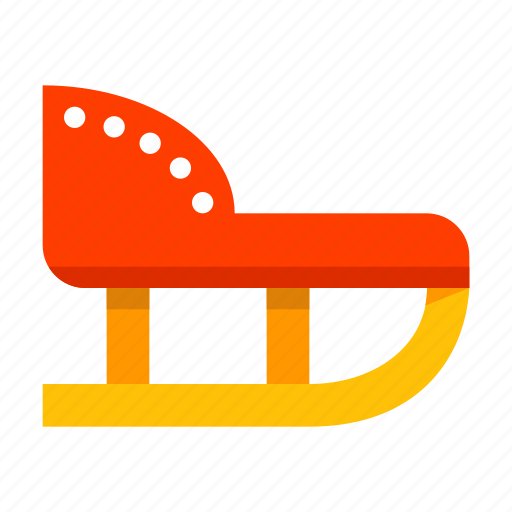Sled, delivery, transport, vehicle icon - Download on Iconfinder