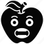 omg, surprised, baffled, astonished, apple, emoji, feeling 