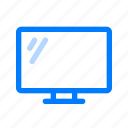 monitor, television, tv