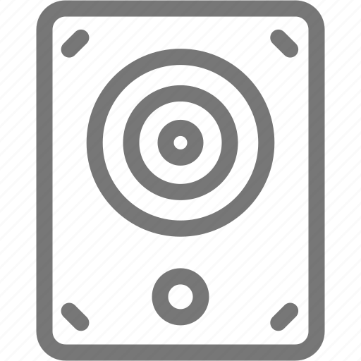Device, electronics, music, sound, speaker icon - Download on Iconfinder