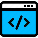 application, code, programming, source, window