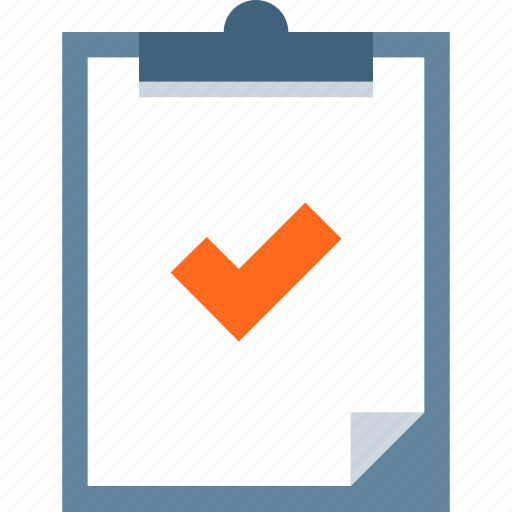 Approve, check, checkmark, clipboard, quality, task, taskboard icon - Download on Iconfinder